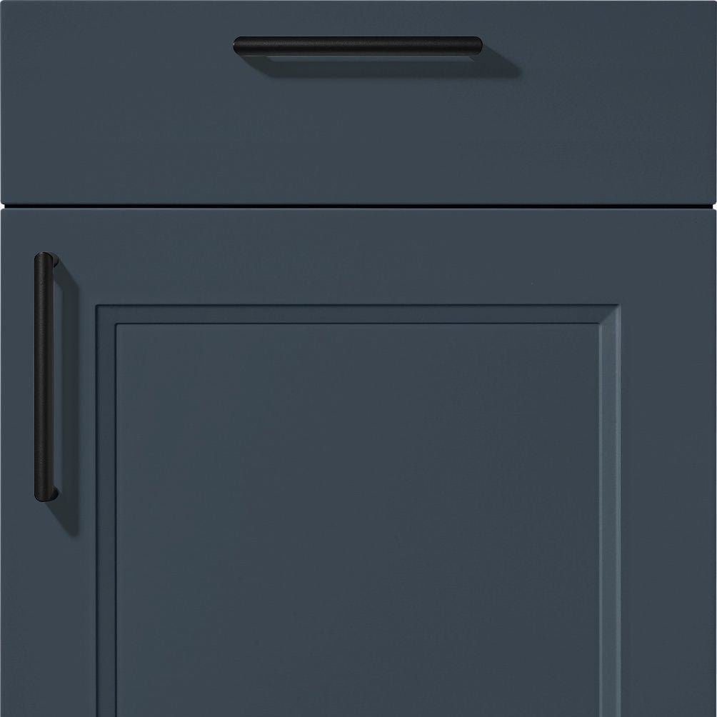 nobilia Küchen Frontüren Muster, Frontmuster - 684 Cascada Lacklaminat Fjordblau 778 Möbelfront