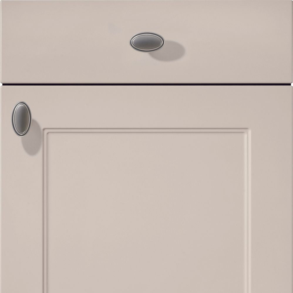 nobilia Küchen Frontüren Muster, Frontmuster - 977 Chalet Lack Sand matt 881 Möbelfront