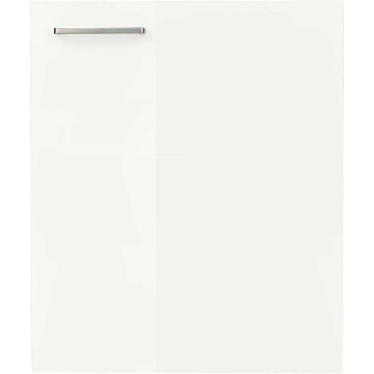 nobilia Durchgehende Türfront KSBD 59.4 cm Alpin Weiss Hoch Glanz 503 Flash 648