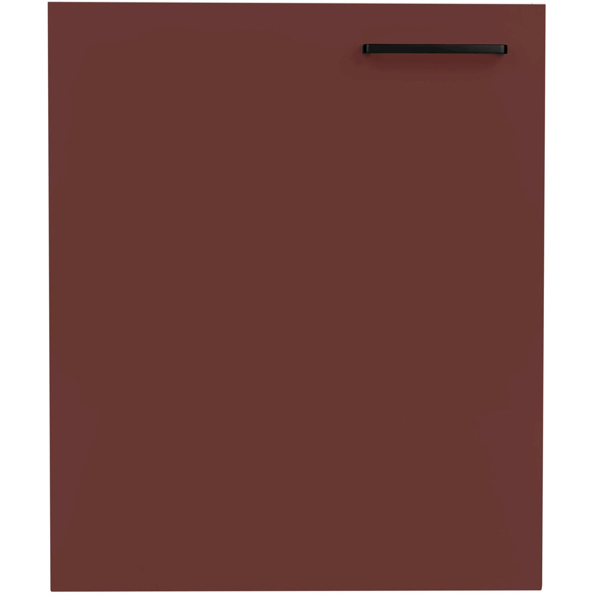 nobilia Durchgehende Türfront KSBD 59.4 cm Dunkel Rot Rostrot Ultra Matt 963 Easytouch 945