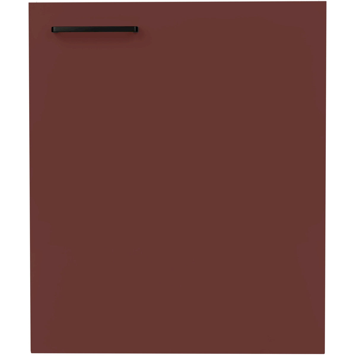 nobilia Durchgehende Türfront KSBD 59.4 cm Dunkel Rot Rostrot Ultra Matt 963 Easytouch 945