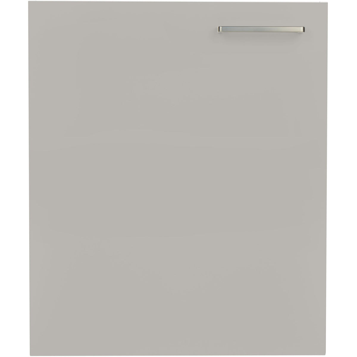 nobilia Durchgehende Türfront KSBD 59.4 cm Hellgrau Stein grau super matt 341 Touch 317