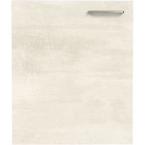 nobilia Durchgehende Türfront KSBD 59.4 cm Weiss Beton Grau Beige 891 Riva 371