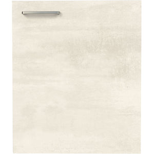 nobilia Durchgehende Türfront KSBD 59.4 cm Weiss Beton Grau Beige 891 Riva 371