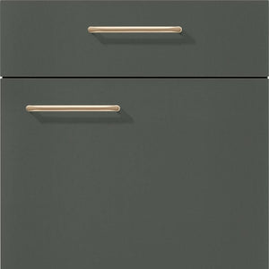 nobilia Küchen Frontüren Muster, Frontmuster - 945 Easytouch Lacklaminat Mineralgrün ultramatt 964 Möbelfront