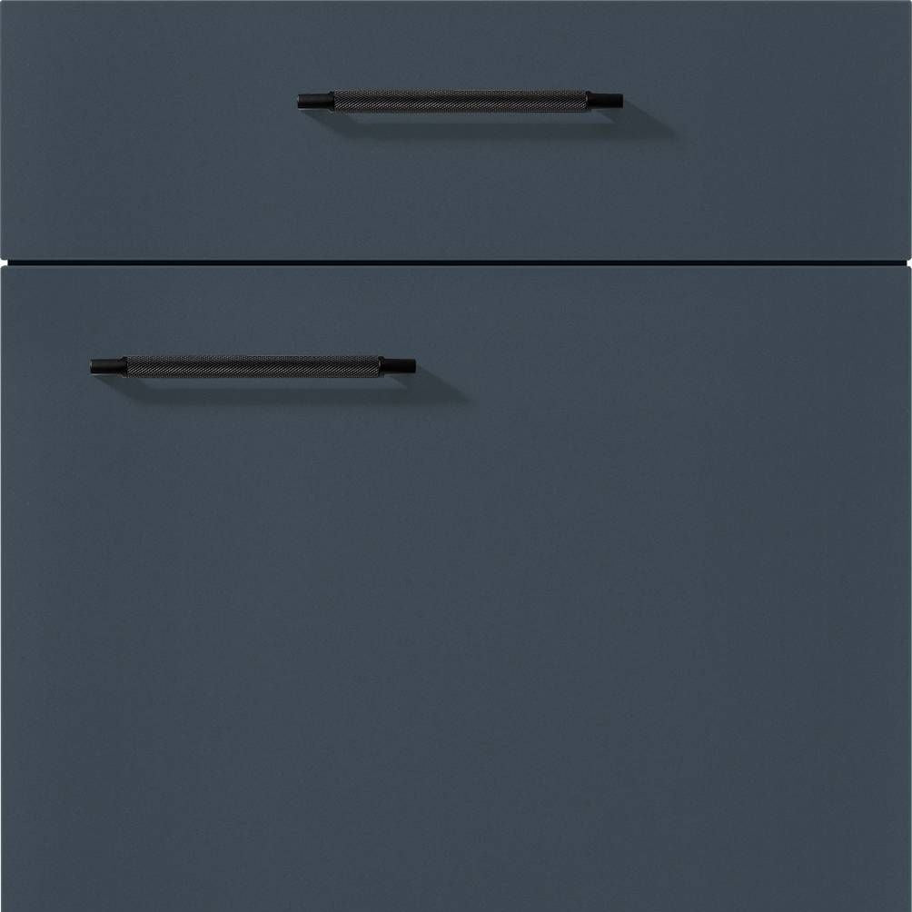 nobilia Küchen Frontüren Muster, Frontmuster - 945 Easytouch Lacklaminat Fjordblau ultramatt 966 Möbelfront