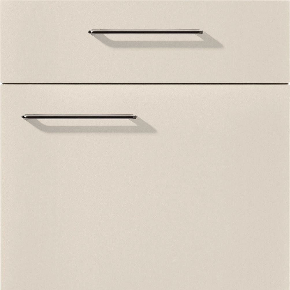 nobilia Küchen Frontüren Muster, Frontmuster - 945 Easytouch Lacklaminat Sand ultramatt 969 Möbelfront