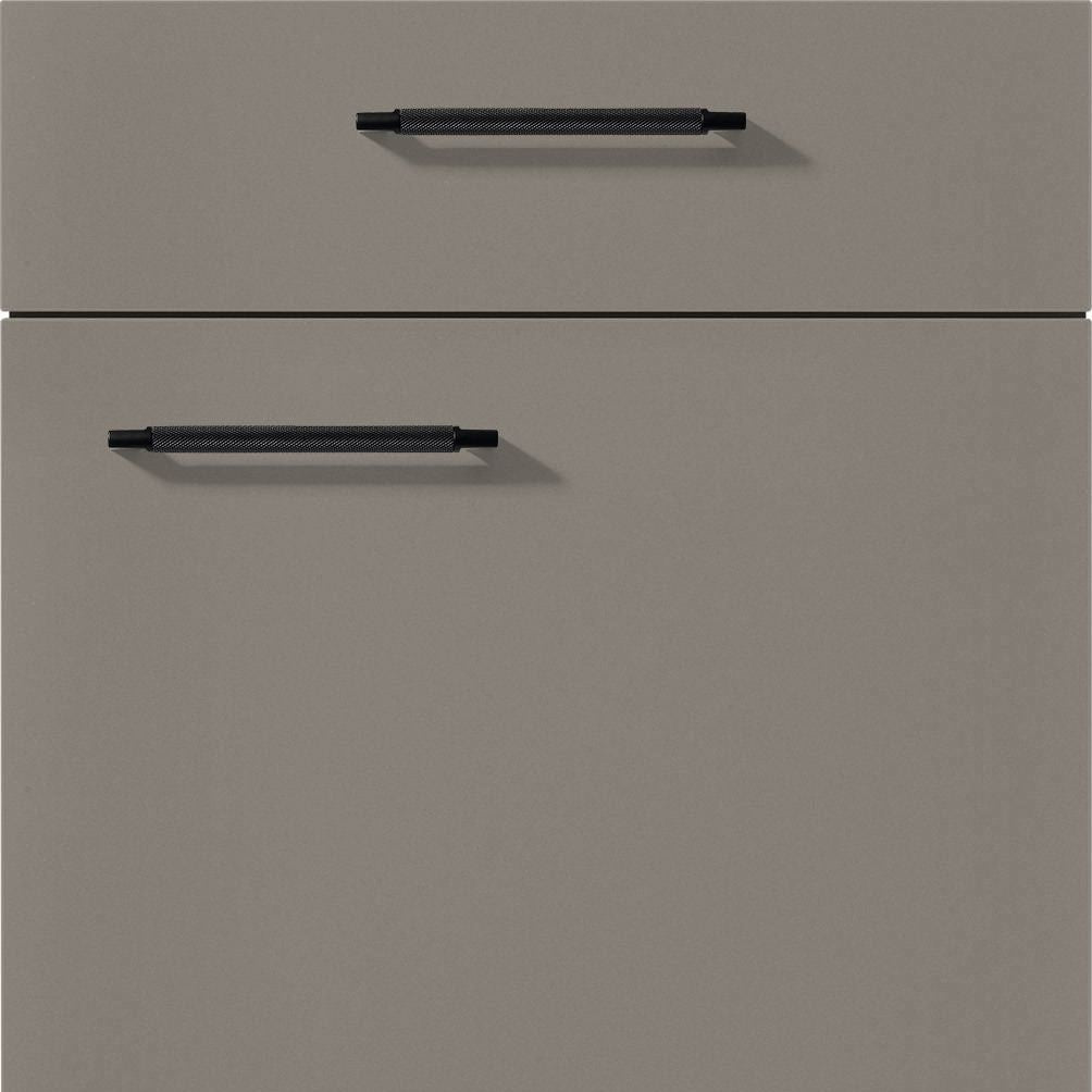 nobilia Küchen Frontüren Muster, Frontmuster - 945 Easytouch Lacklaminat Taupegrau ultramatt 970 Möbelfront