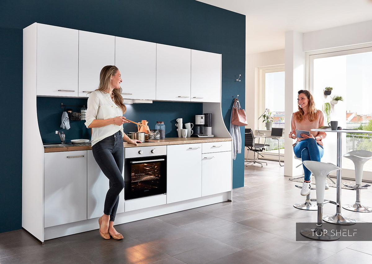 nobilia Einbauküche Köln 270 cm sofort verfügbar komplett konfigurierbar mit   ohne Geräte online bestellen