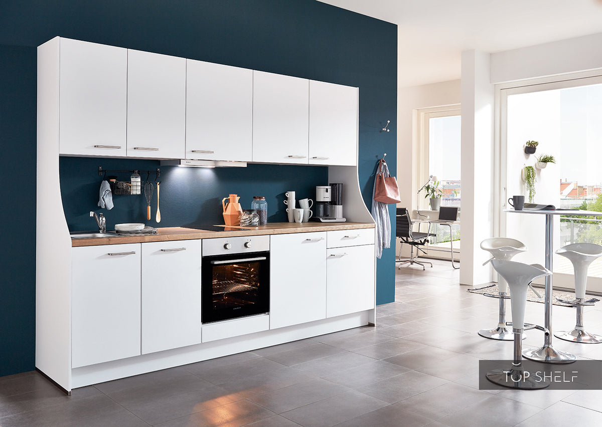 nobilia Einbauküche Köln 270 cm sofort verfügbar komplett konfigurierbar mit oder ohne Geräte bestellen