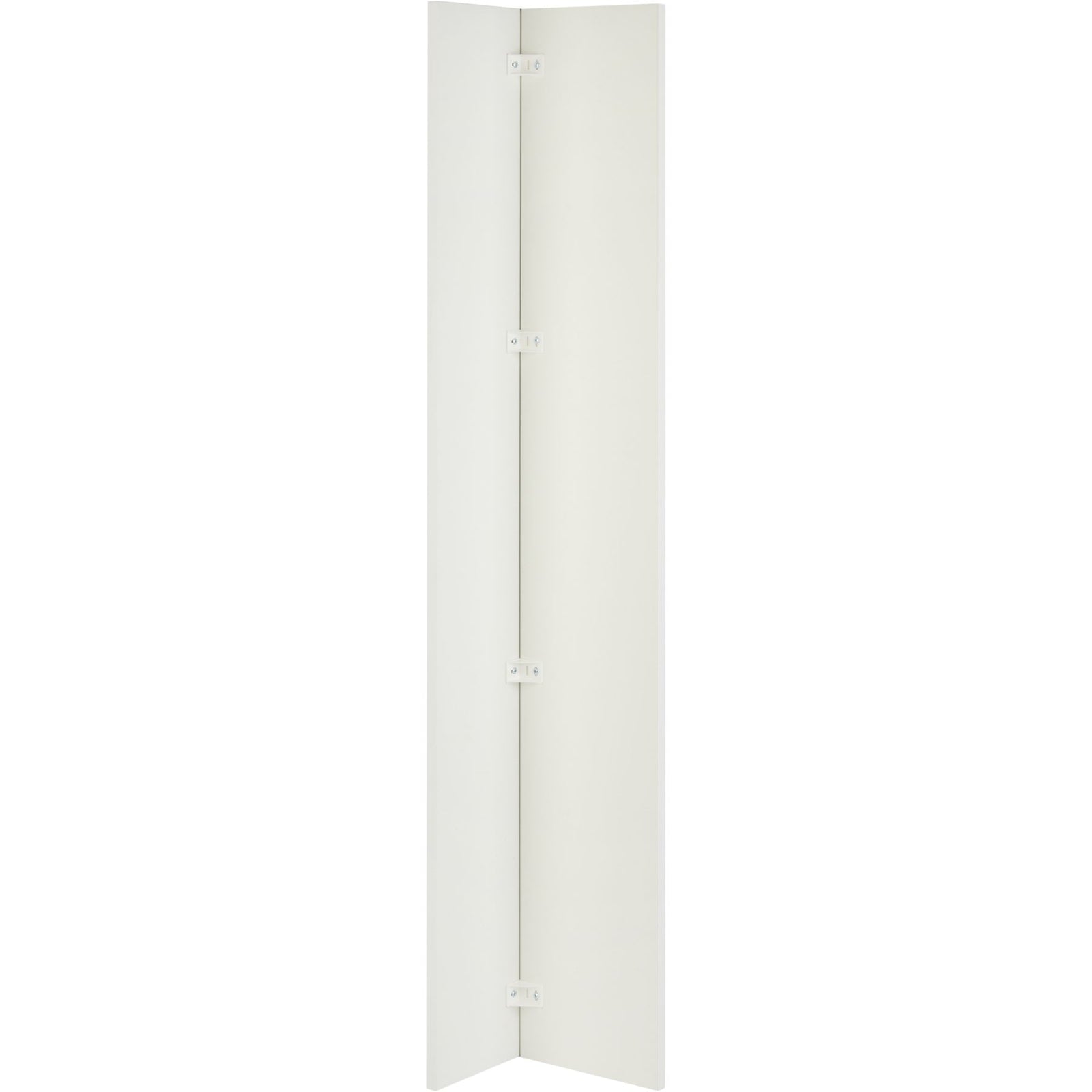 nobilia Elements Highboard Frontpassstück HPD20 230cm breit 2016cm Alpinweiß 25487 Passleiste