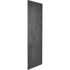 nobilia Elements Highboard Wange HWA16 1656cm 16517 Beton Schiefergrau Abschlusswange