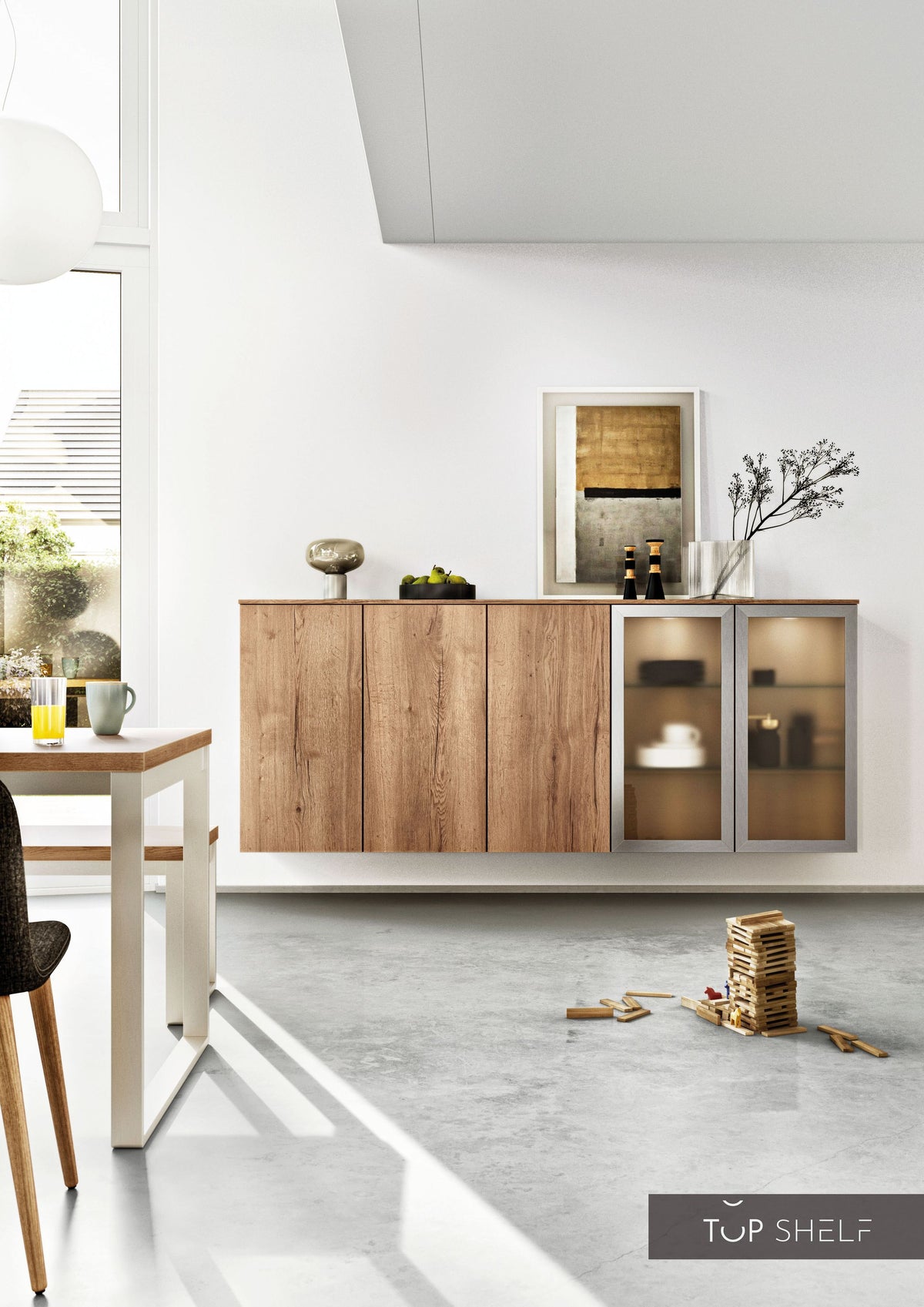 nobilia Esszimmer Speisezimmer Komplett Set 225 cm STRUCTURA 405 Eiche Sierra Nachbildung