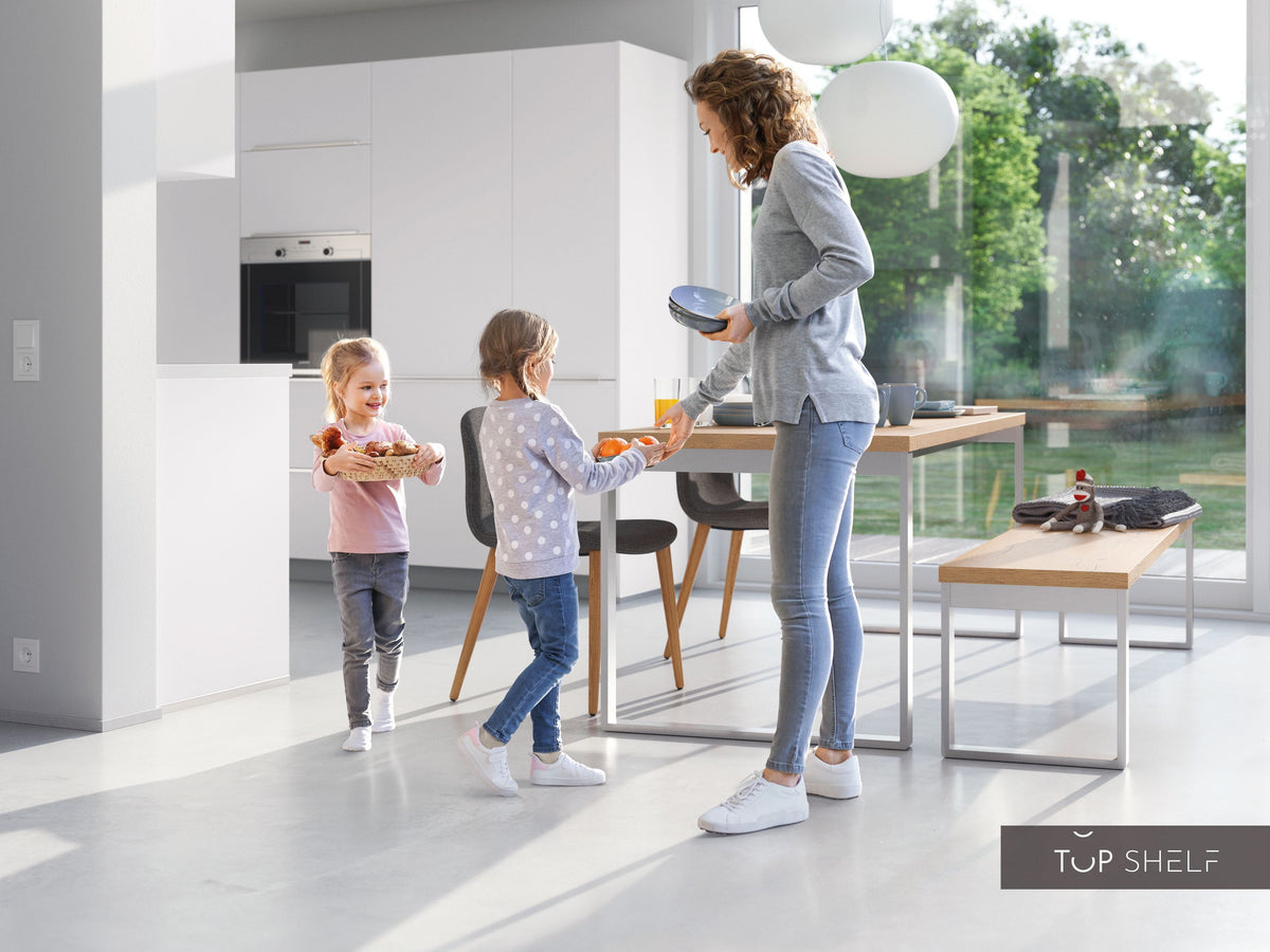 nobilia Esszimmer Speisezimmer Komplett Set 225 cm STRUCTURA 405 Eiche Sierra Nachbildung