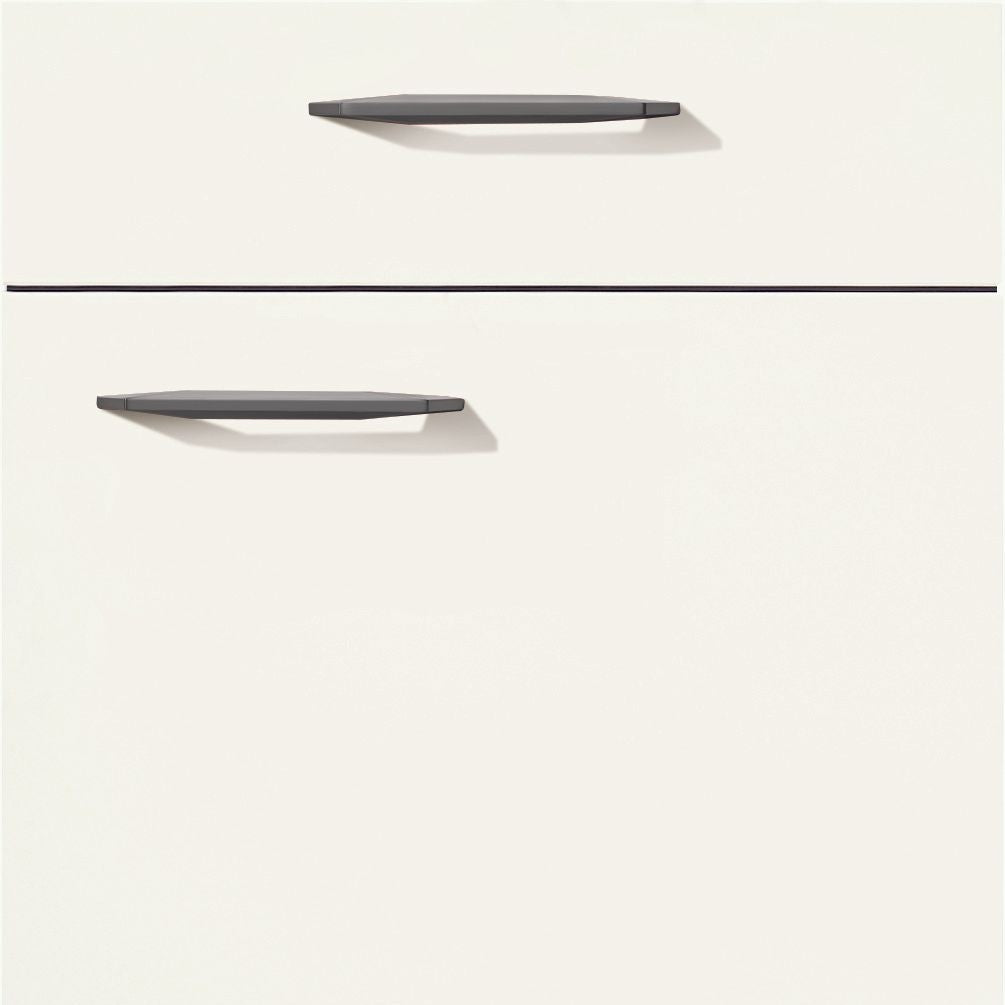 nobilia Küchen Frontüren Muster, Frontmuster - 406 Fashion Lack Alpinweiß matt 168 Möbelfront