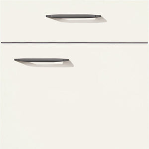 nobilia Küchen Frontüren Muster, Frontmuster - 406 Fashion Lack Alpinweiß matt 168 Möbelfront