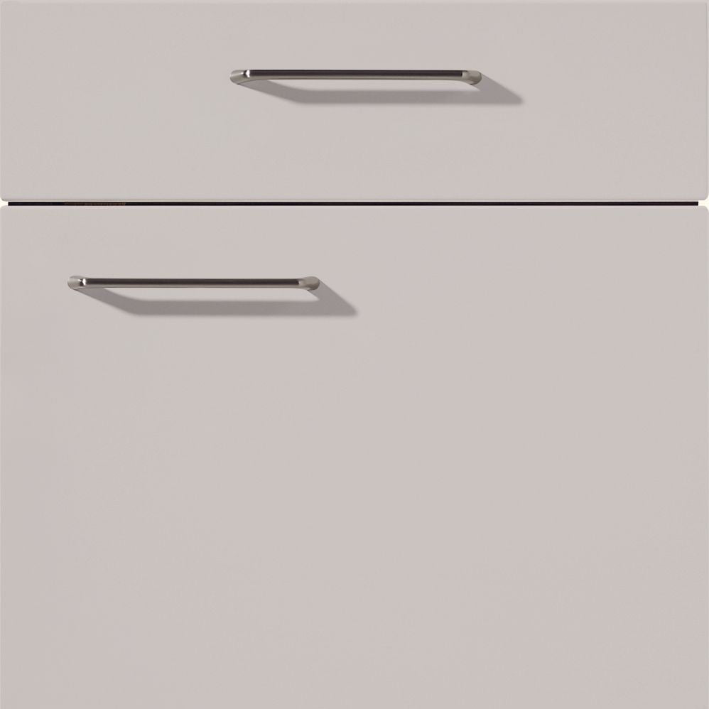 nobilia Küchen Frontüren Muster, Frontmuster - 406 Fashion Lack Seidengrau matt 171 Möbelfront