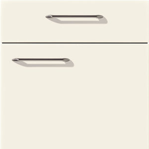 nobilia Küchen Frontüren Muster, Frontmuster - 406 Fashion Lack Weiß matt 173 Möbelfront