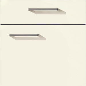 nobilia Küchen Frontüren Muster, Frontmuster - 648 Flash Lacklaminat Weiß Hochglanz 450 Möbelfront