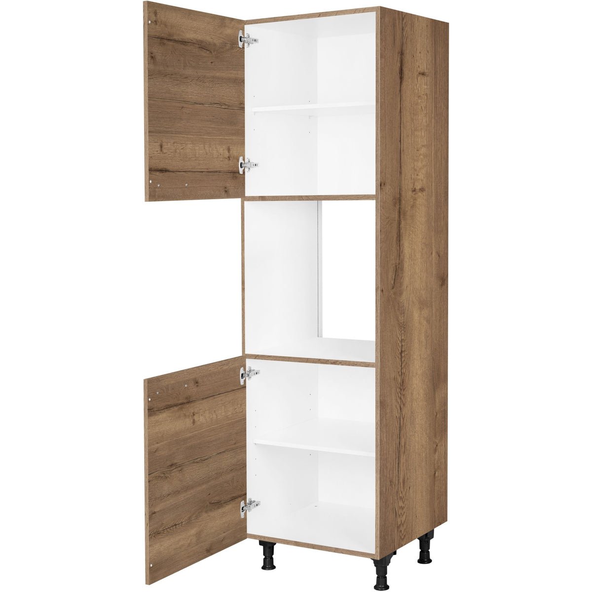 nobilia Geräte Umbau Backofen GO 1 60 cm Eiche Havanna Dunkel 402 Structura 382