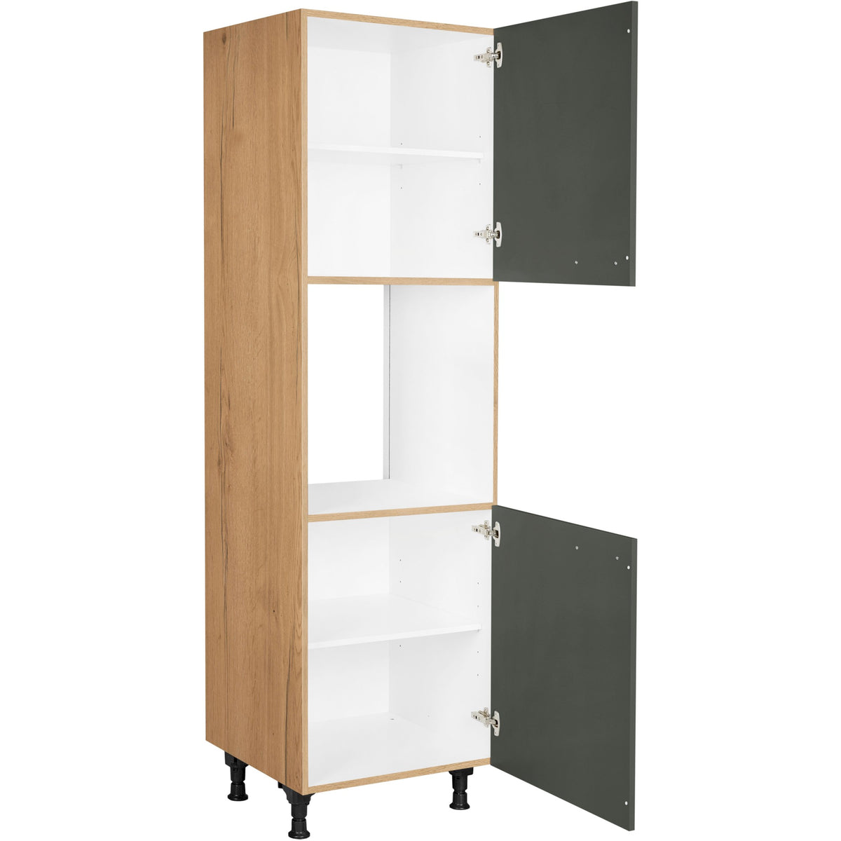 nobilia Geräte Umbau Backofen GO 1 60 cm Mineral Grün Ultra Matt 964 Easytouch 945