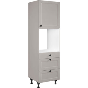 nobilia Geräte Umbau Backofen GOS2A 1 60 cm Stein Grau Matt 772 Cascada 684