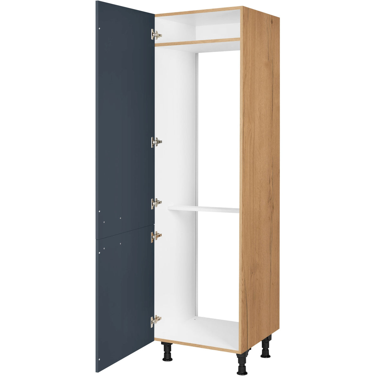 nobilia Geräte Umbau GD194 1 60 cm Dunkel Blau Fjordblau Ultra Matt 966 Easytouch 945