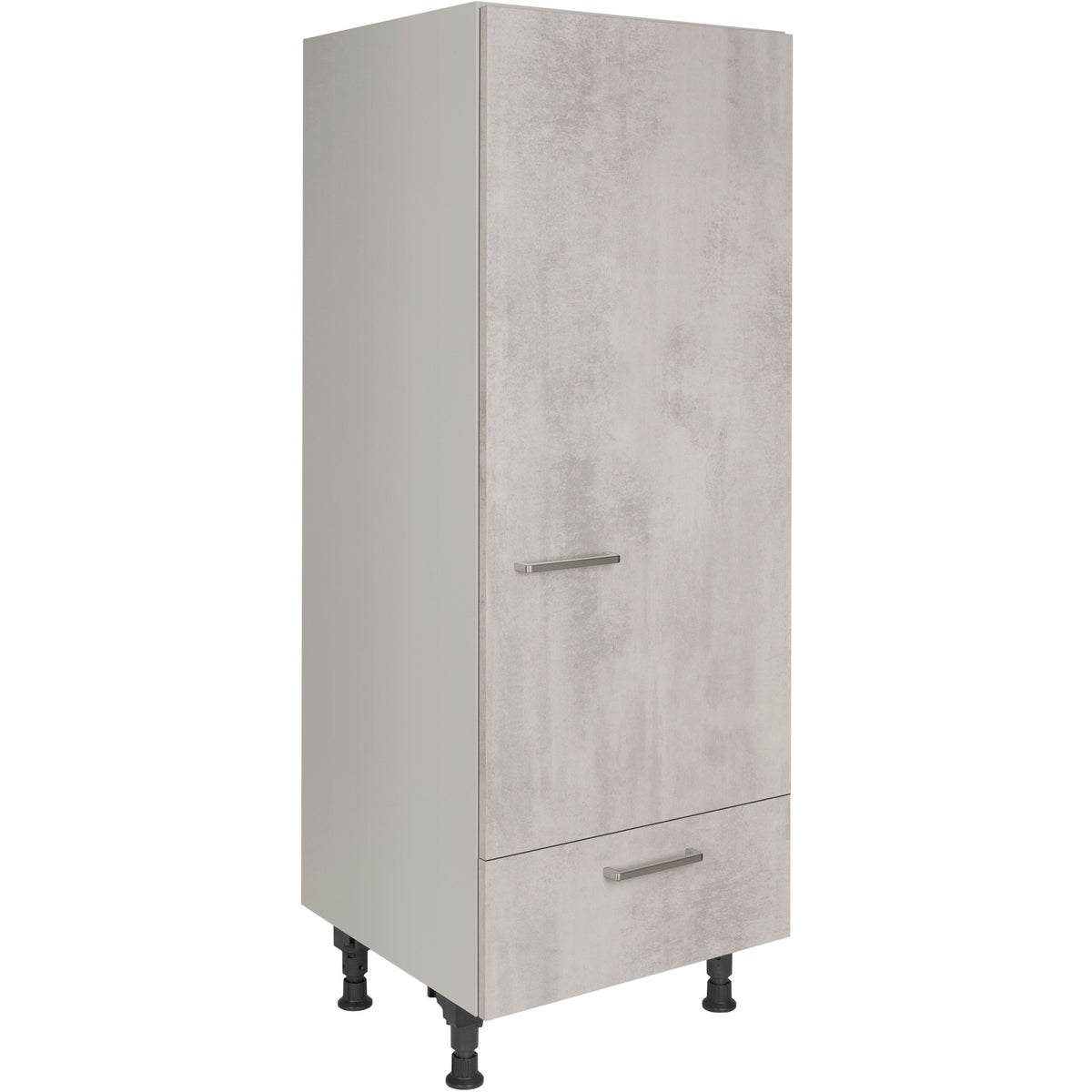 nobilia Geräte Umbau Kühlautomat G123S 60 cm Beton Grau Hellgrau Anthrazit 892 Riva 371