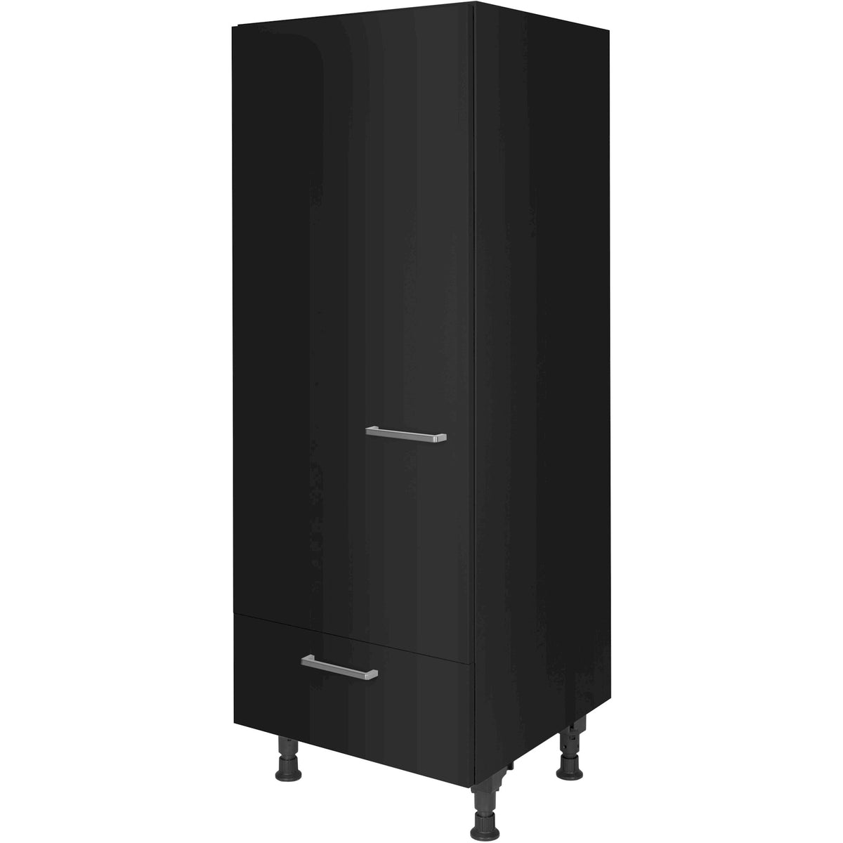 nobilia Geräte Umbau Kühlautomat G123S 60 cm Schwarz super matt 340 Touch 317