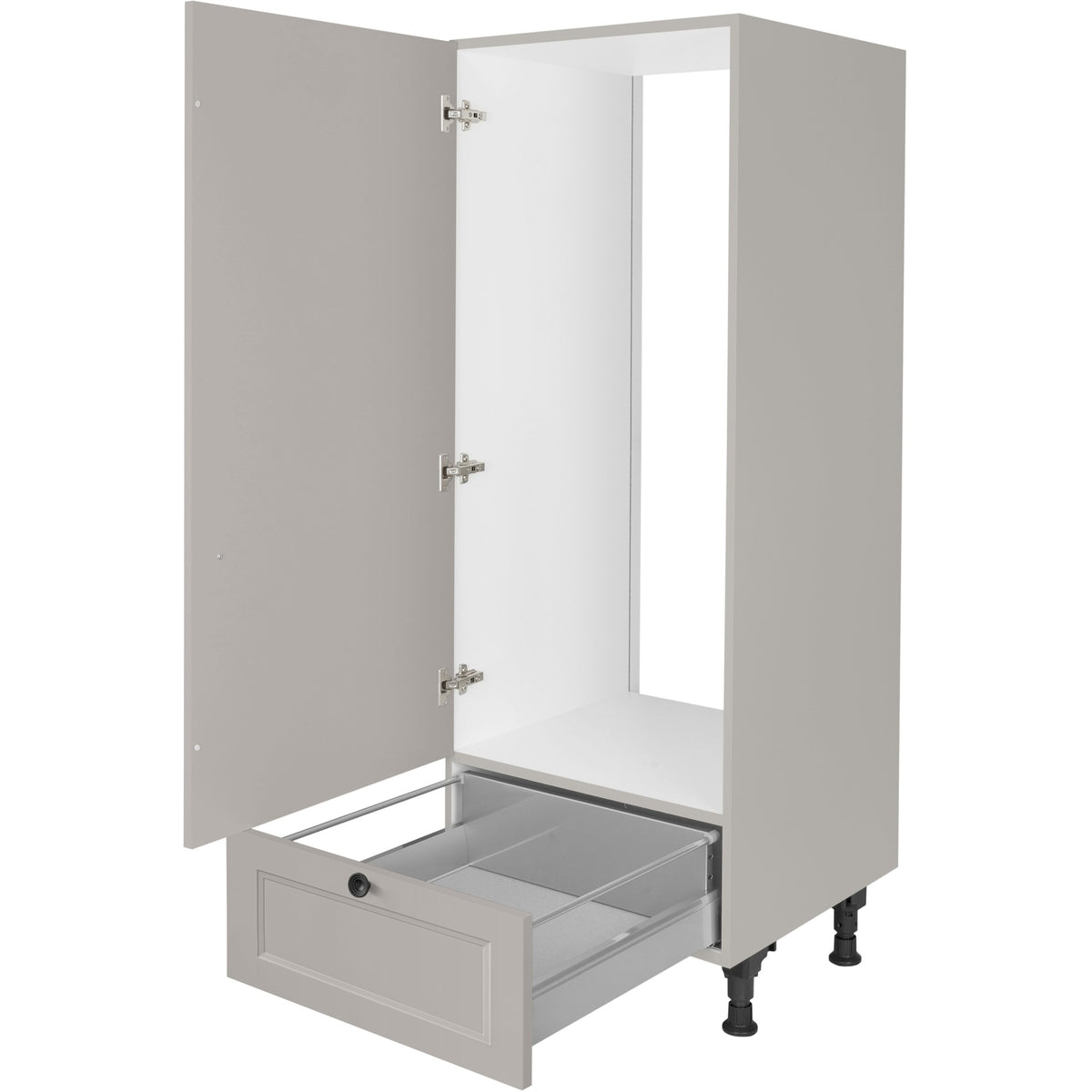 nobilia Geräte Umbau Kühlautomat G123S 60 cm Stein Grau Matt 772 Cascada 684