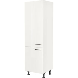 nobilia Geräte Umbau Kühlautomat GD123 1 60 cm Alpin Weiss Hoch Glanz 503 Flash 648