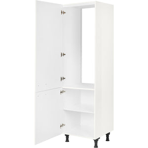 nobilia Geräte Umbau Kühlautomat GD123 1 60 cm Alpin Weiss Hoch Glanz 503 Flash 648