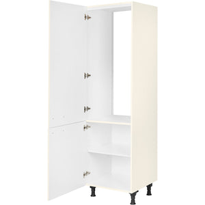 nobilia Geräte Umbau Kühlautomat GD123 1 60 cm Beige Magnolia super matt 336 Touch 317