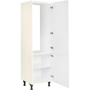 nobilia Geräte Umbau Kühlautomat GD123 1 60 cm Beige Magnolia super matt 336 Touch 317