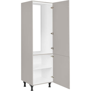 nobilia Geräte Umbau Kühlautomat GD123 1 60 cm Stein Grau Matt 772 Cascada 684