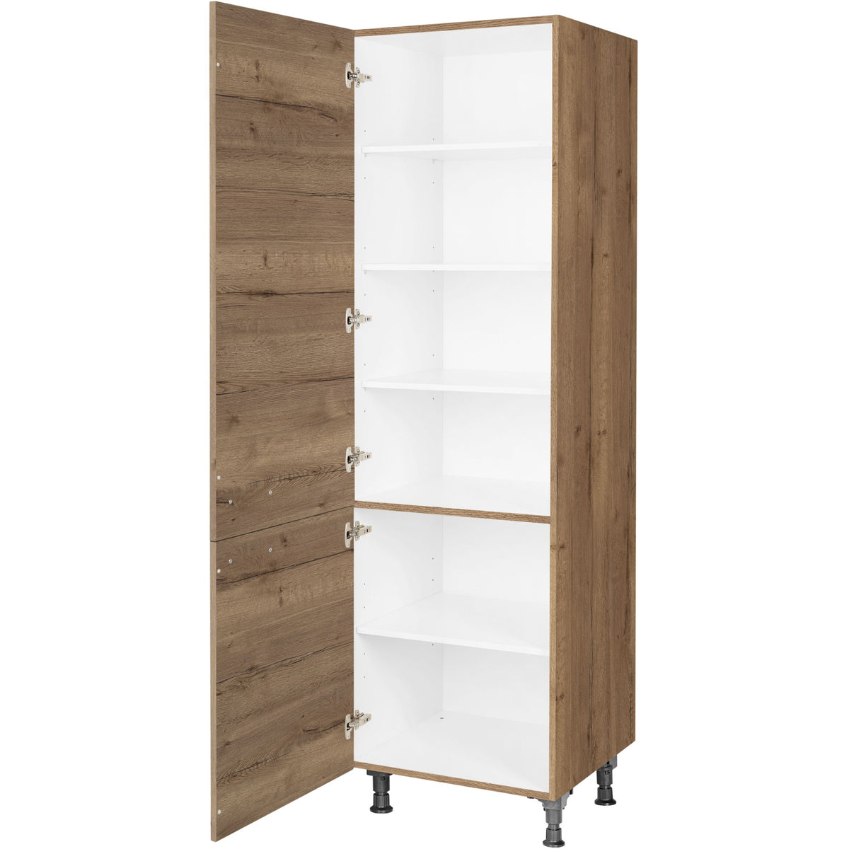 nobilia Geschirr  Vorratsschrank HDV60 1 60 cm Eiche Havanna Dunkel 402 Structura 382