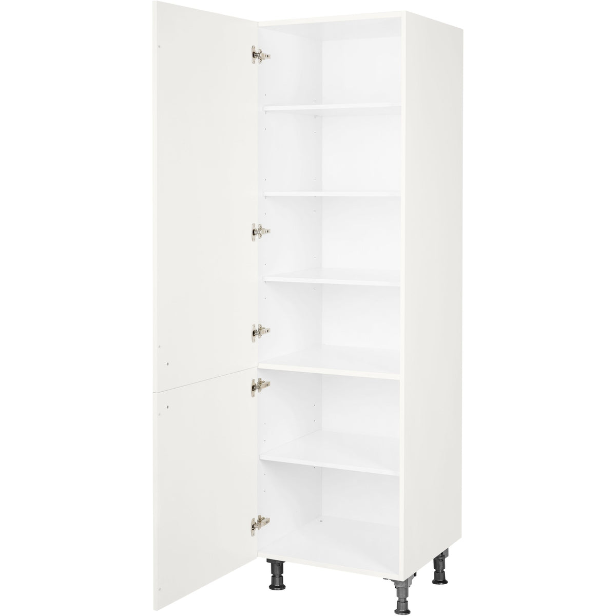 nobilia Geschirr  Vorratsschrank HDV60 1 60 cm Weiss Matt 774 Cascada 684