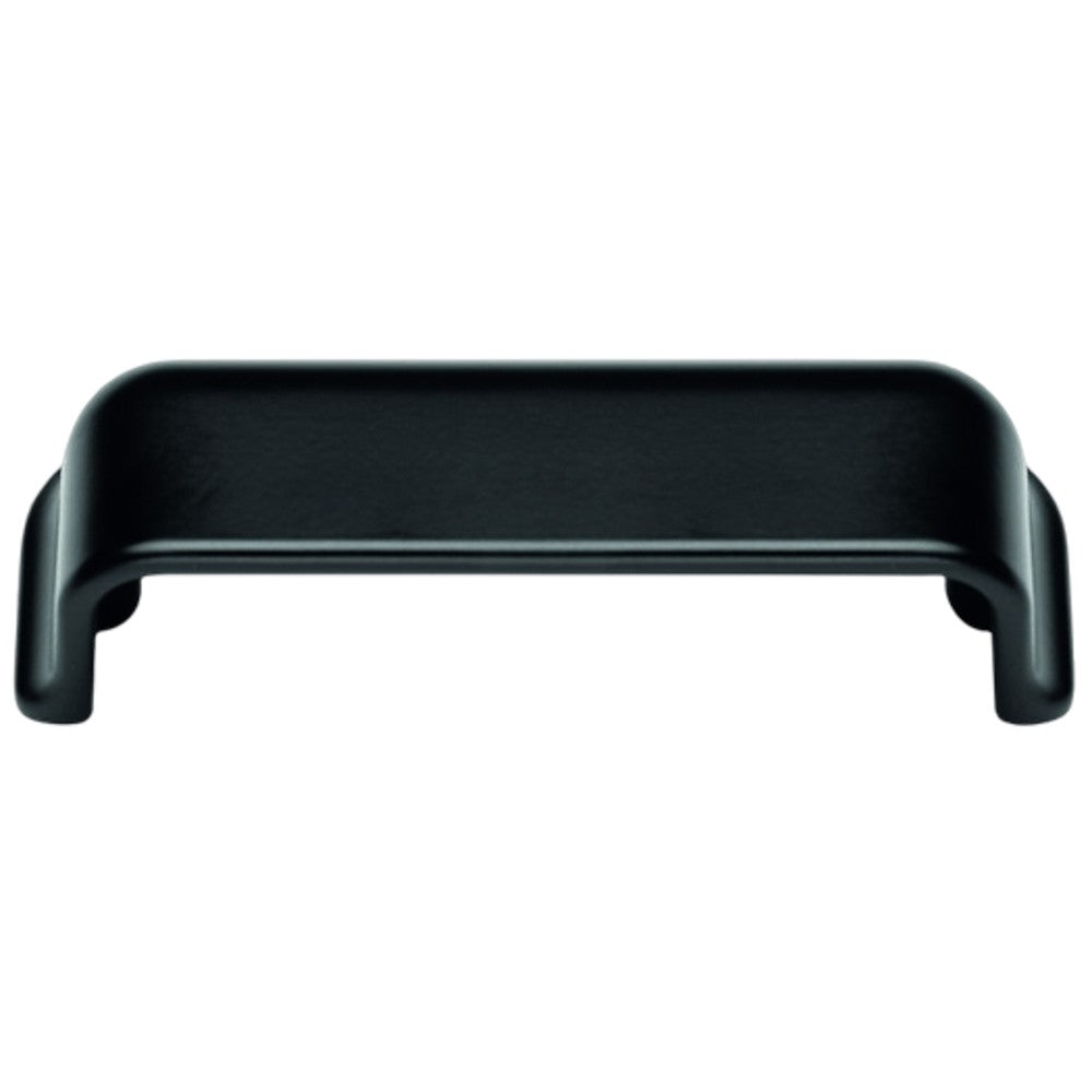 nobilia Griff 057 Aufschraubgriffmuschel Schwarz