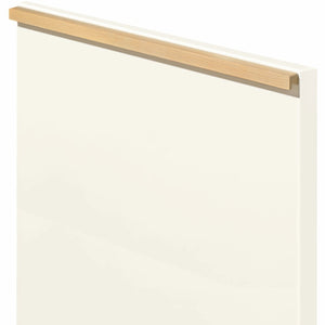 nobilia Griff 315 Holz Aufschraubgriffleiste Eiche Como