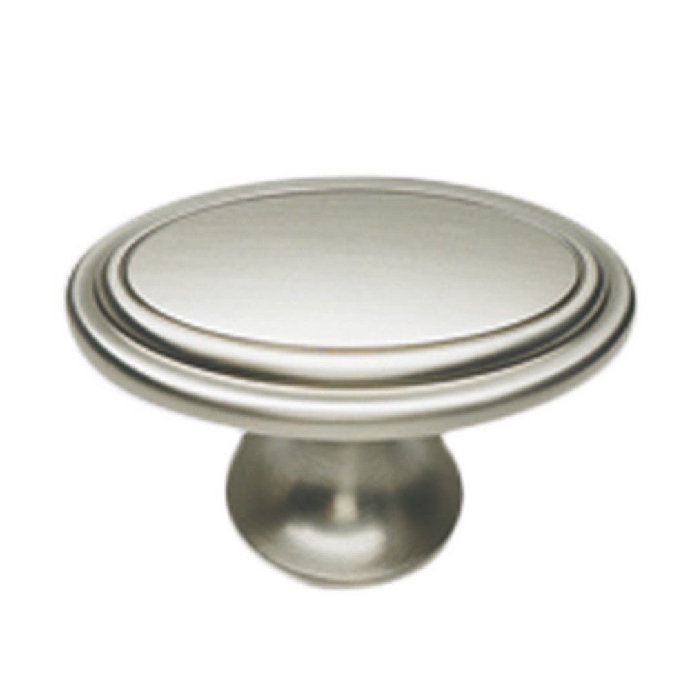 nobilia Griff 677 Metallknopf Edelstahlfarbig