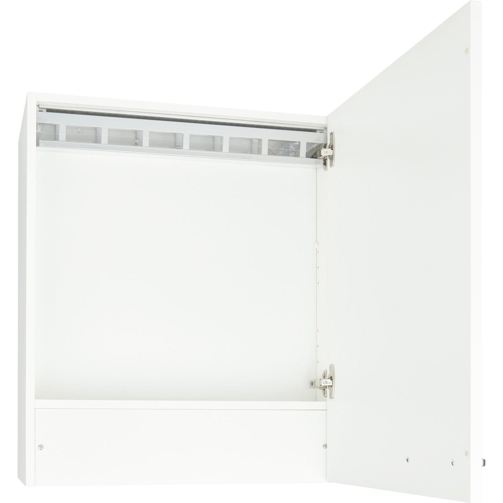 nobilia Hängeschrank WDAF60 für Einbau-Flachschirm-Dunsthaube mit Metallablagegitter,1 Tür, links