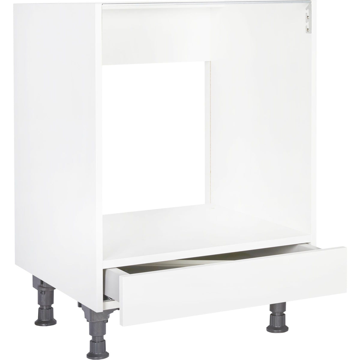 nobilia Herd-Umbauschrank HUS 60 mit 1 Schublade, in Alpinweiß