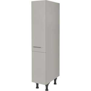 nobilia Highboard Apothekerschrank HA30 30 cm Hellgrau Stein grau super matt 341 Touch 317