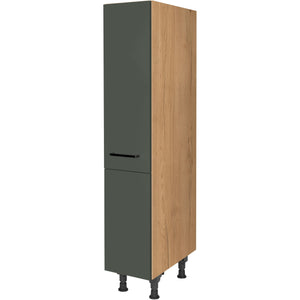 nobilia Highboard Apothekerschrank HA30 30 cm Mineral Grün Ultra Matt 964 Easytouch 945