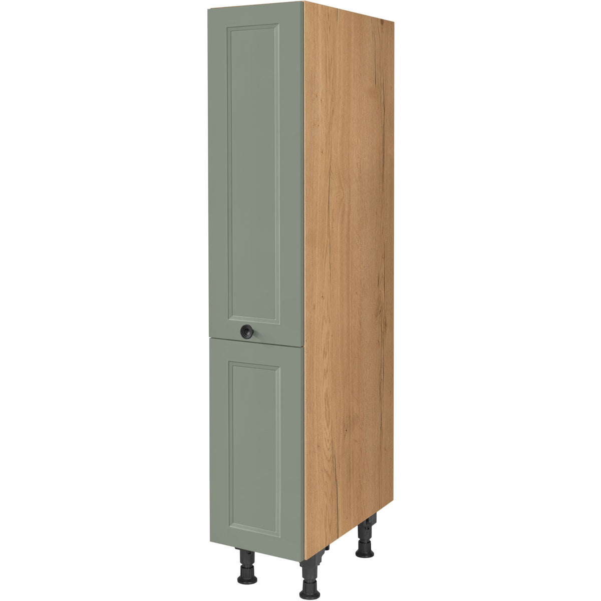 nobilia Highboard Apothekerschrank HA30 30 cm Schilf Grün matt 776 Cascada 684