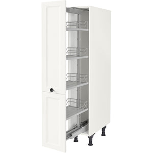 nobilia Highboard Apothekerschrank HA30 30 cm Weiss Matt 774 Cascada 684