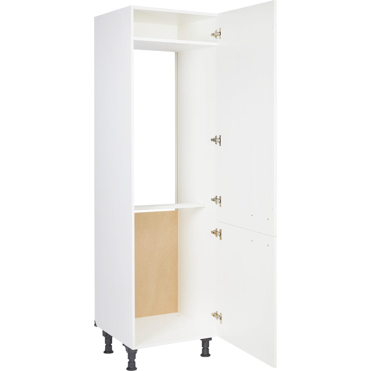 nobilia Hochschrank GD178-1 60cm, für Kühl-Gefrierautomat mit  2 Gerätetüren, rechts