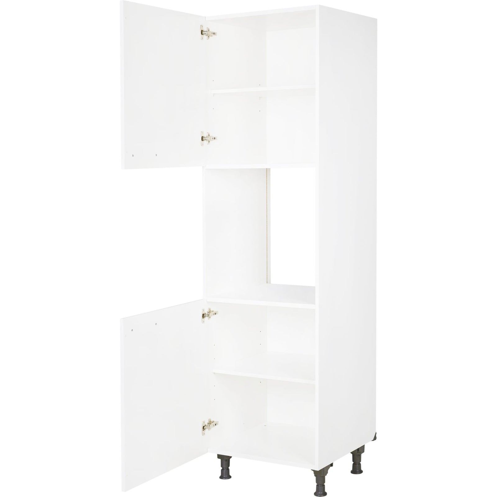 nobilia Hochschrank für Backofen GO-1 60cm 2-türig, 332 Alpinweiß, links