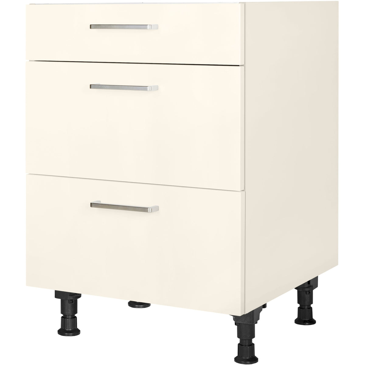nobilia Kochstellenschrank KS2A60 60 cm Beige Magnolia super matt 336 Touch 317