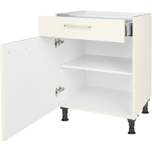 nobilia Kochstellenschrank KS60 60 cm Beige Magnolia super matt 336 Touch 317